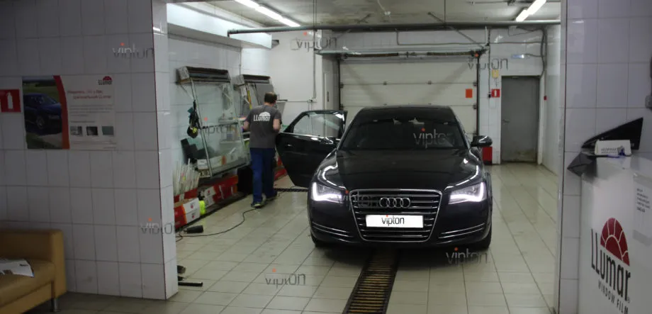 Audi A8: тонировка 1 Audi A8: тонировка 1