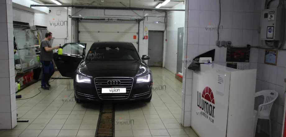 Audi A8: тонировка 2 Audi A8: тонировка 2
