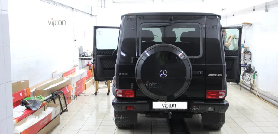 MERCEDES-BENZ G-klass: тонировка 2 MERCEDES-BENZ G-klass: тонировка 2