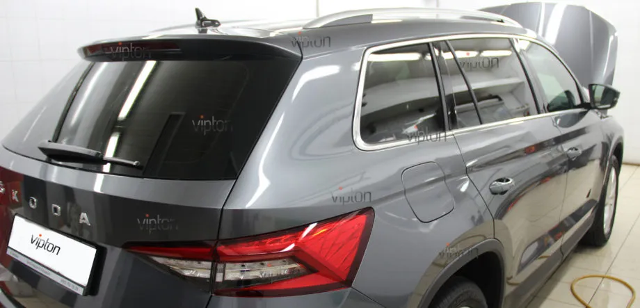 Skoda Kodiaq: Антигравийная защита 3 Skoda Kodiaq: Антигравийная защита 3