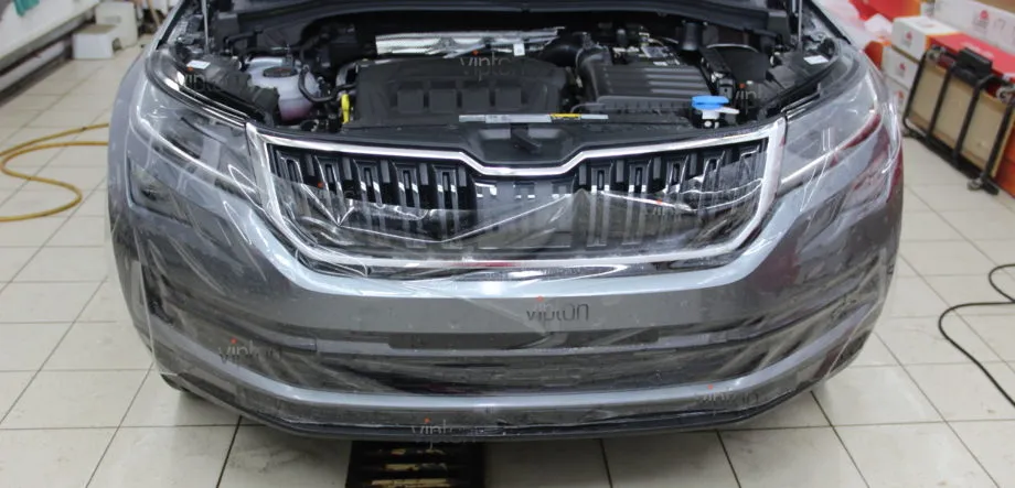 Skoda Kodiaq: Антигравийная защита 5 Skoda Kodiaq: Антигравийная защита 5