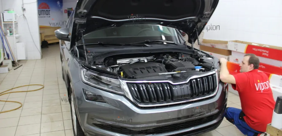 Skoda Kodiaq: Антигравийная защита 6 Skoda Kodiaq: Антигравийная защита 6
