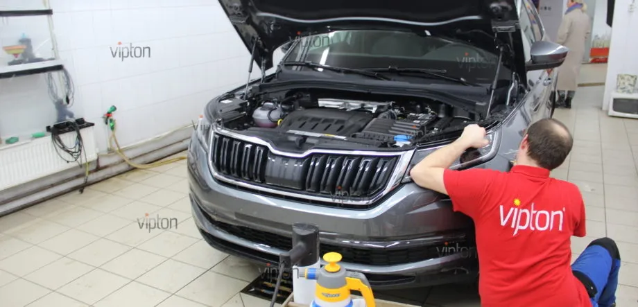 Skoda Kodiaq: Антигравийная защита 7 Skoda Kodiaq: Антигравийная защита 7