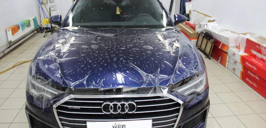 IMG_9296 — Audi A6: Расширенный пакет LLumar PPF | VIPTON — Антигравийные пленки Llumar: глянцевая роскошь или матовое благородство? | Vipton