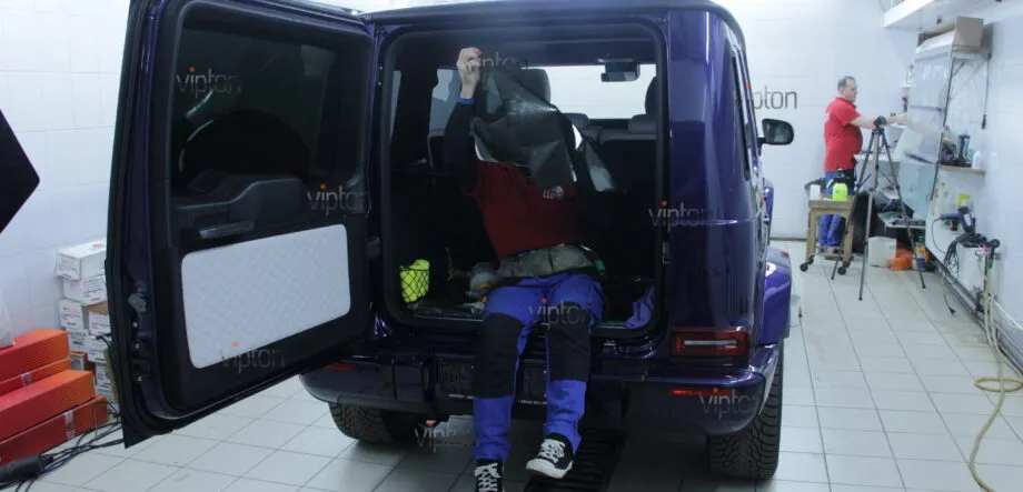 Mercedes-Benz G-Класс AMG LLumar — Тонировка- задняя часть 8