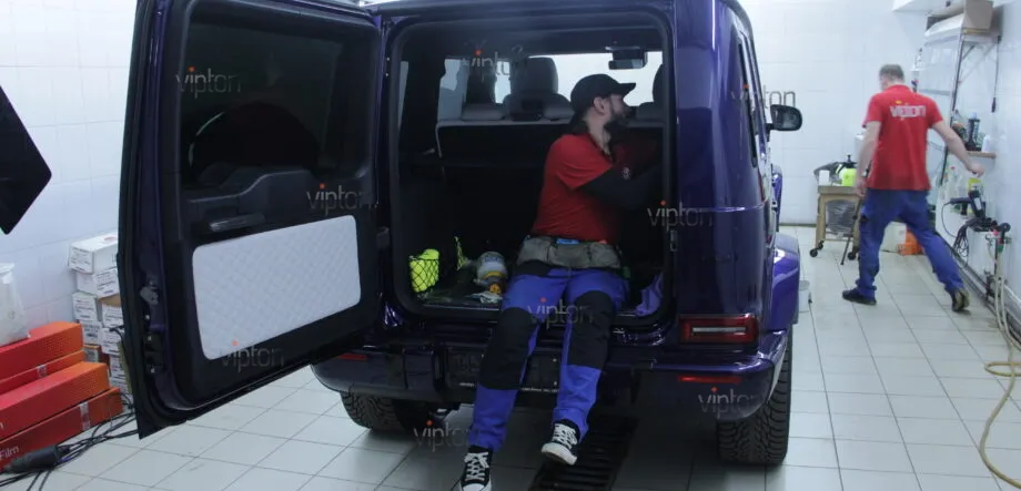 Mercedes-Benz G-Класс AMG LLumar — Тонировка- задняя часть 7