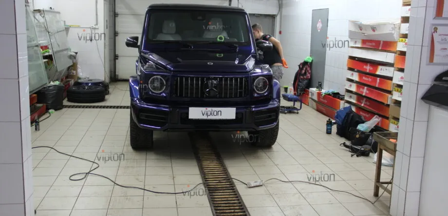 Mercedes-Benz G-Класс AMG покрытия Ceramic Pro на весь а/м. 4 Mercedes-Benz G-Класс AMG покрытия Ceramic Pro на весь а/м. 4