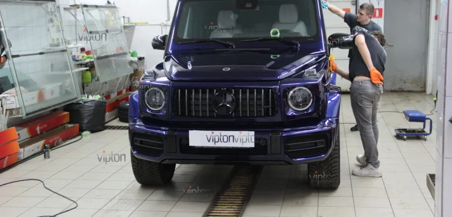 Mercedes-Benz G-Класс AMG покрытия Ceramic Pro на весь а/м. 3 Mercedes-Benz G-Класс AMG покрытия Ceramic Pro на весь а/м. 3