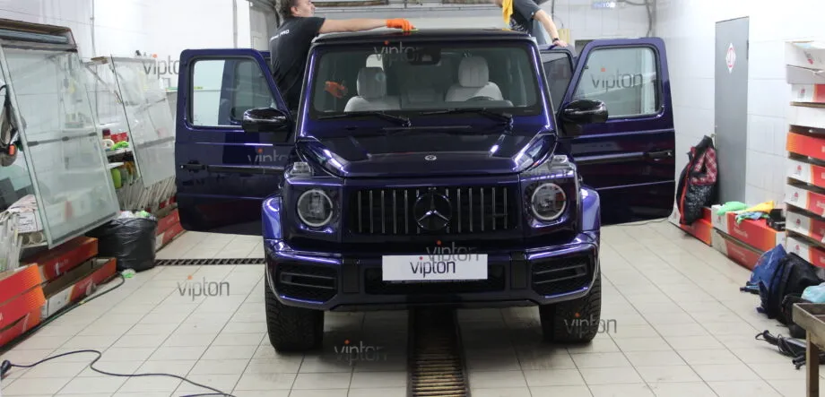 Mercedes-Benz G-Класс AMG покрытия Ceramic Pro на весь а/м. 2 Mercedes-Benz G-Класс AMG покрытия Ceramic Pro на весь а/м. 2