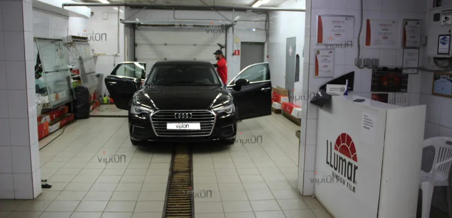 Audi A6 LLumar ATR 05 CH SR HPR — тонировка задней части 7 Audi A6 LLumar ATR 05 CH SR HPR — тонировка задней части 7