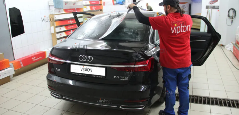 Audi A6 LLumar ATR 05 CH SR HPR — тонировка задней части 5 Audi A6 LLumar ATR 05 CH SR HPR — тонировка задней части 5