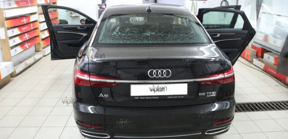 Audi A6 LLumar ATR 05 CH SR HPR — тонировка задней части 4 Audi A6 LLumar ATR 05 CH SR HPR — тонировка задней части 4