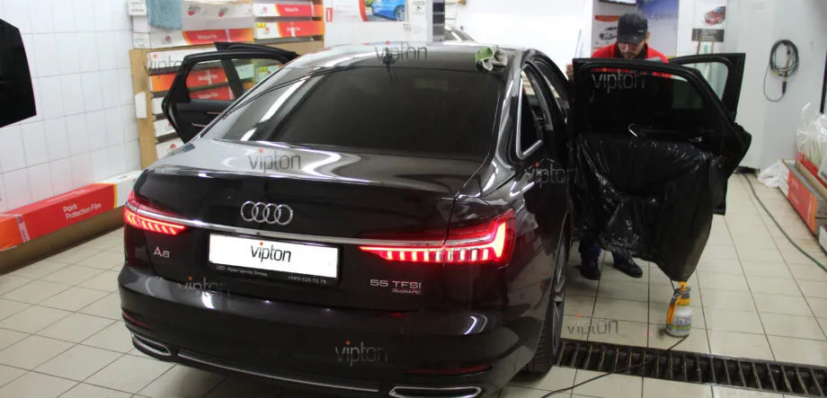Audi A6 LLumar ATR 05 CH SR HPR — тонировка задней части 1 Audi A6 LLumar ATR 05 CH SR HPR — тонировка задней части 1