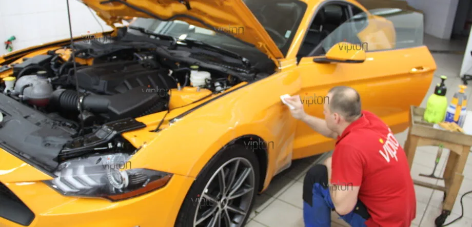Ford Mustang Антигравийное покрытие 13 Ford Mustang Антигравийное покрытие 13