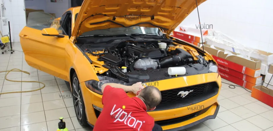 Ford Mustang Антигравийное покрытие 7 Ford Mustang Антигравийное покрытие 7