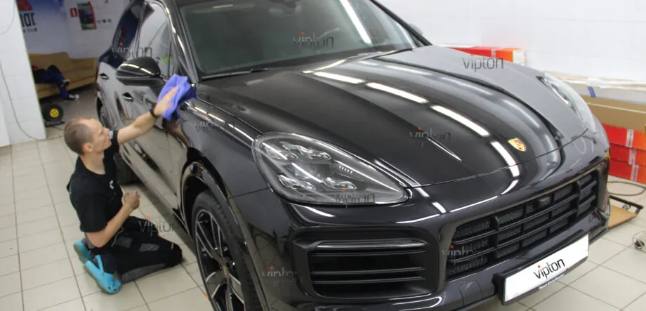 Porsche Cayenne покрытия Ceramic Pro 4
