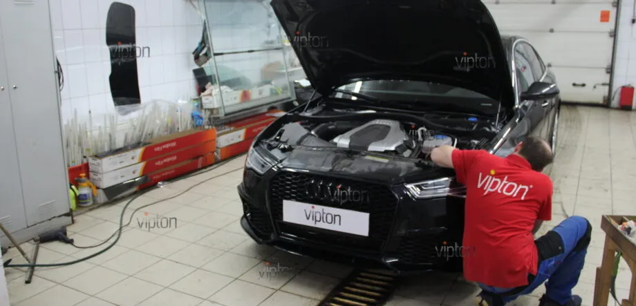 Audi A6: бронирование фар 3 Audi A6: бронирование фар 3