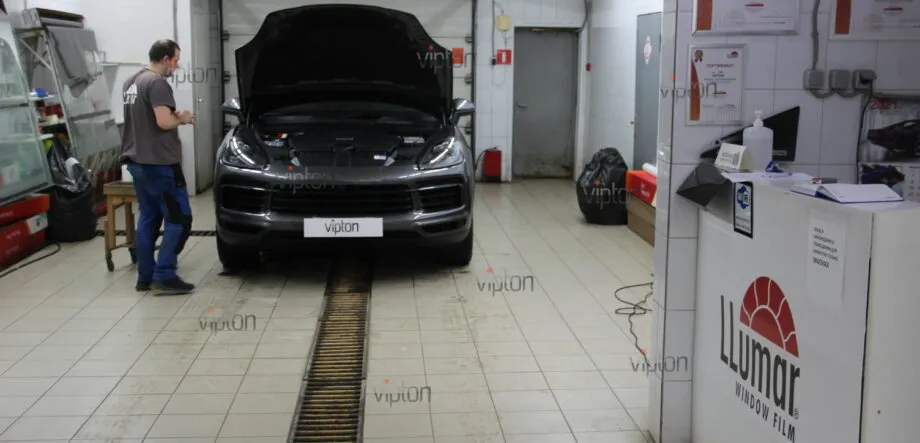Porsche Cayenne: бронирование фар 6 Porsche Cayenne: бронирование фар 6