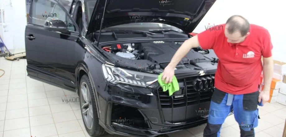 Audi Q8 антигравийная пленка 5