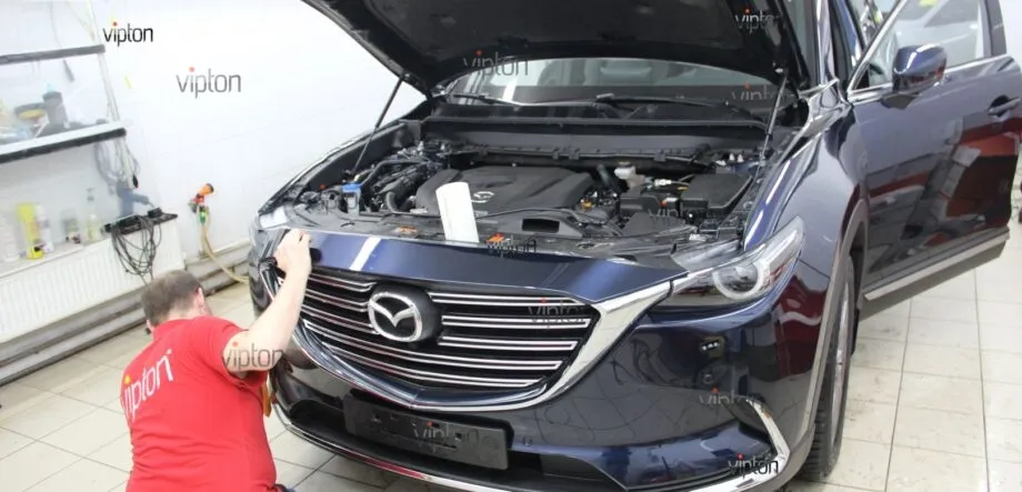 Mazda CX5 антигравийная пленка 1 Mazda CX5 антигравийная пленка 1