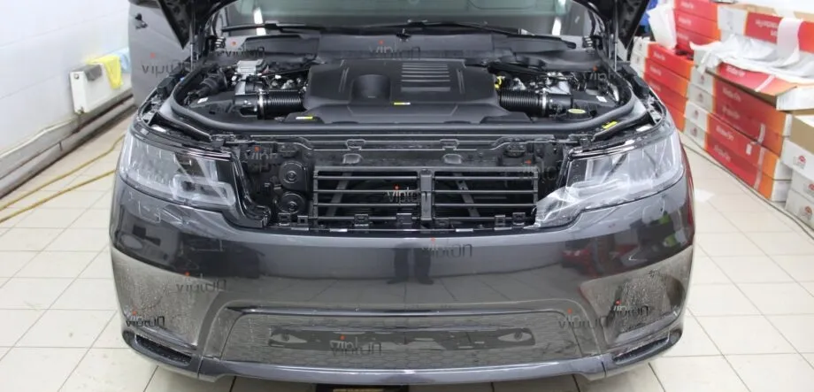 Range Rover Sport антигравийная пленка 3 Range Rover Sport антигравийная пленка 3